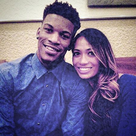 Charmaine Piula and Jimmy Butler were in a relationship in 2015.