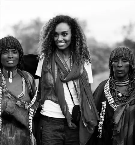 Gelila Bekele is from Ethiopia where she visits from time to time.