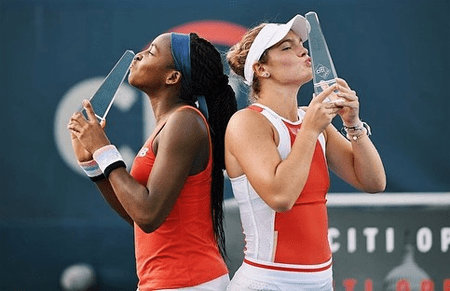 Caty McNally and Coco Gauff win their first WTA title.