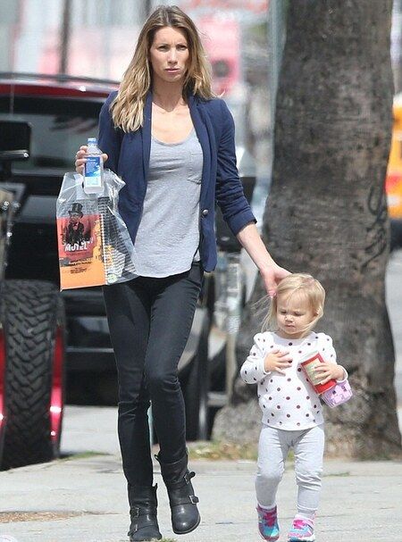 Jeremy Renner's ex-wife Sonni Pacheco with her daughter Ava.