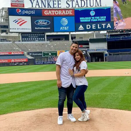 Gleyber Torres and girlfriend turned wife Elizabeth Torres are married since 2017.
