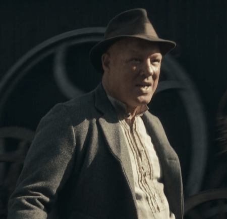 Ian Peck portrays the character of Curly in Peaky Blinders