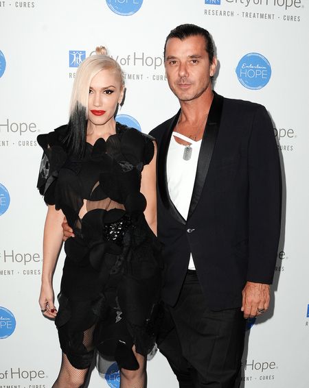 Gavin Rossdale with his ex-wife Gwen Stefani.