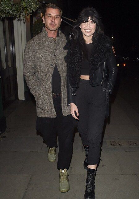 Gavin Rossdale with his daughter Daisy Lowe from his relationship with Pearl Lowe.