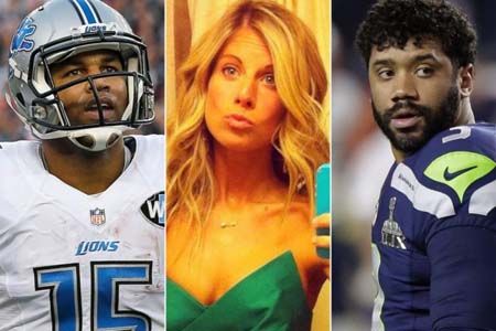 Aston Meem and Golden Tate were rumored to be in a relationship.