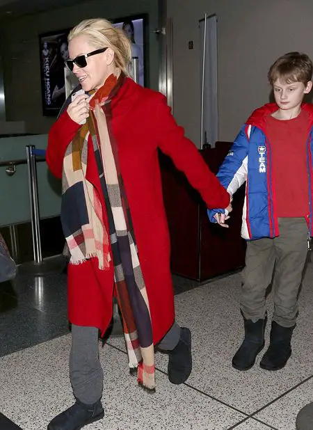 Jenny McCarthy and her son with John Asher, Evan.