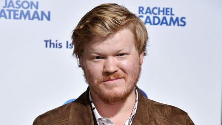 Jesse Plemons at the premiere of his movie.