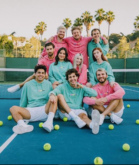 David Dobrik and his friends are always together in the videos on YouTube.
