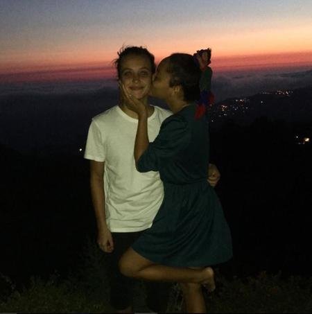 Kiersey Clemons is in a relationship with a mystery brunette.