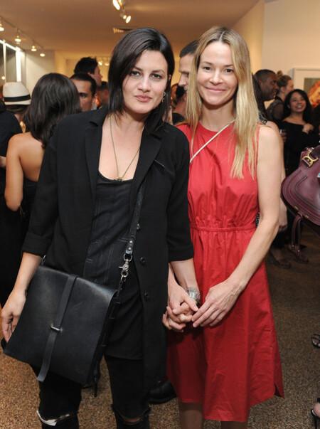 Leisha Hailey was in a relationship with her partner Camila Grey.
