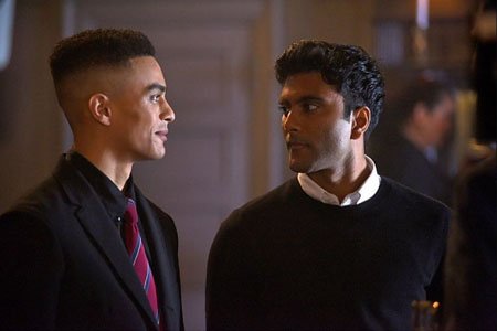 The relationship between Geoff Allen and Praneet Akilla's character Phillip Mishra was all the hype in Netflix series October Faction.