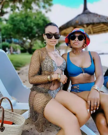 Pearl Thusi and Zinhle Jiyane seem to be close to one another though it is not clear if they are dating.