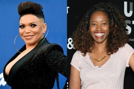 Tisha Campbell (left) replaced Erika Alexander (right) for the portrayal of Carol Larabee character on the Fox sitcom 'Last Man Standing.'