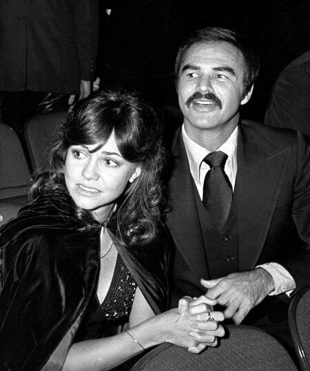 Sally Field and Burt Reynolds were in a relationship during the 70s.