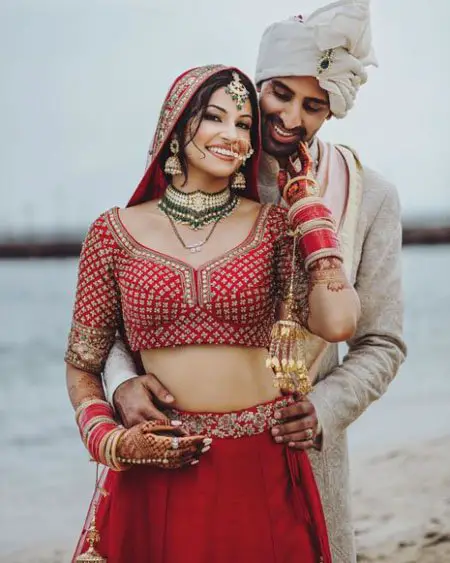 Richa Moorjani is married to her husband Rishi Moorjani, the couple got married on 20 October 2019.