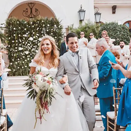 David Del Rio married his wife Katherine Del Rio at a beautiful wedding ceremony in Mexico.