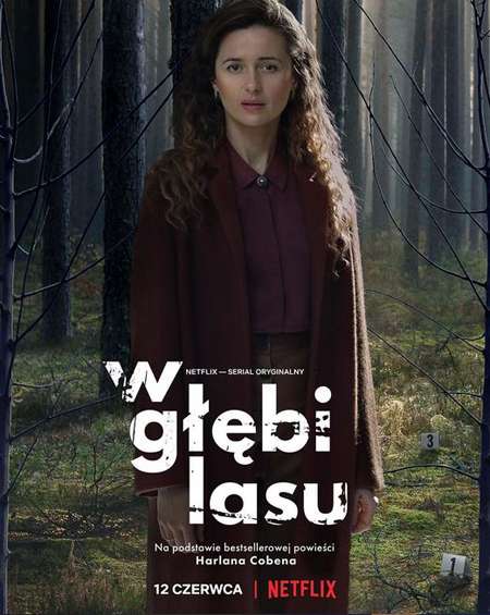 Agnieszka Grochowska plays Laura Goldsztajn in the Netflix series The Woods.