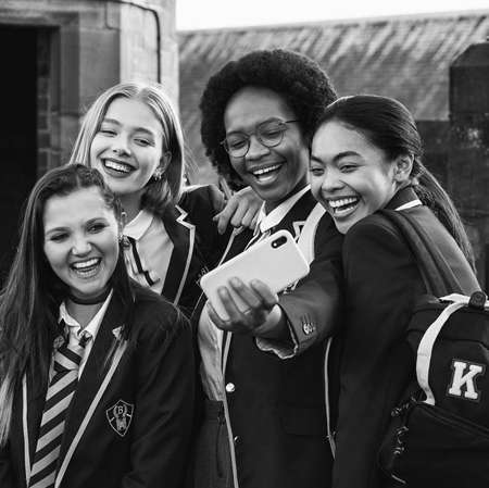 Get Even Netflix cast is a diverse group of British girls who team up to fight bullies in their school.