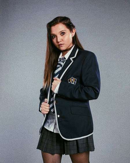 Mia McKenna-Bruce plays Bree Deringer in the Netflix series Get Even.