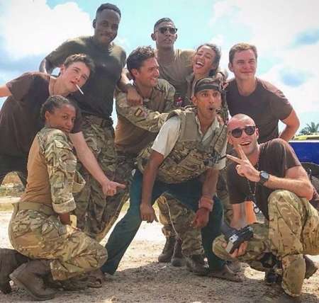 Shalom Brune-Franklin appeared in the BBC series Our Girl.