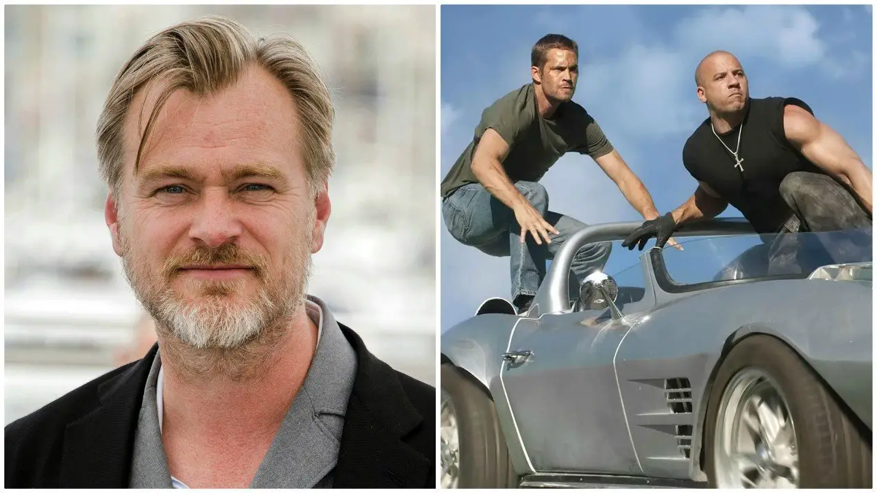 Christopher Nolan admits he's a big fan of the Fast & Furious franchise.