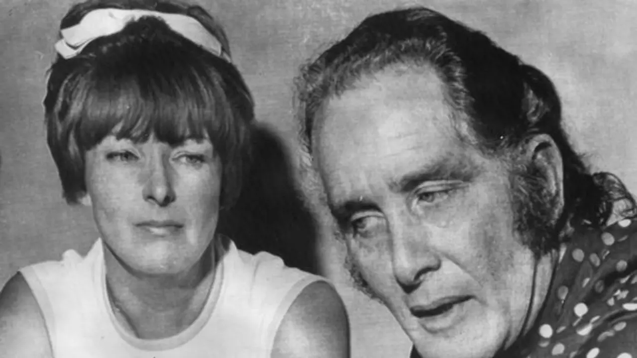 Ronnie Biggs with his first wife, Charmian Powell. 