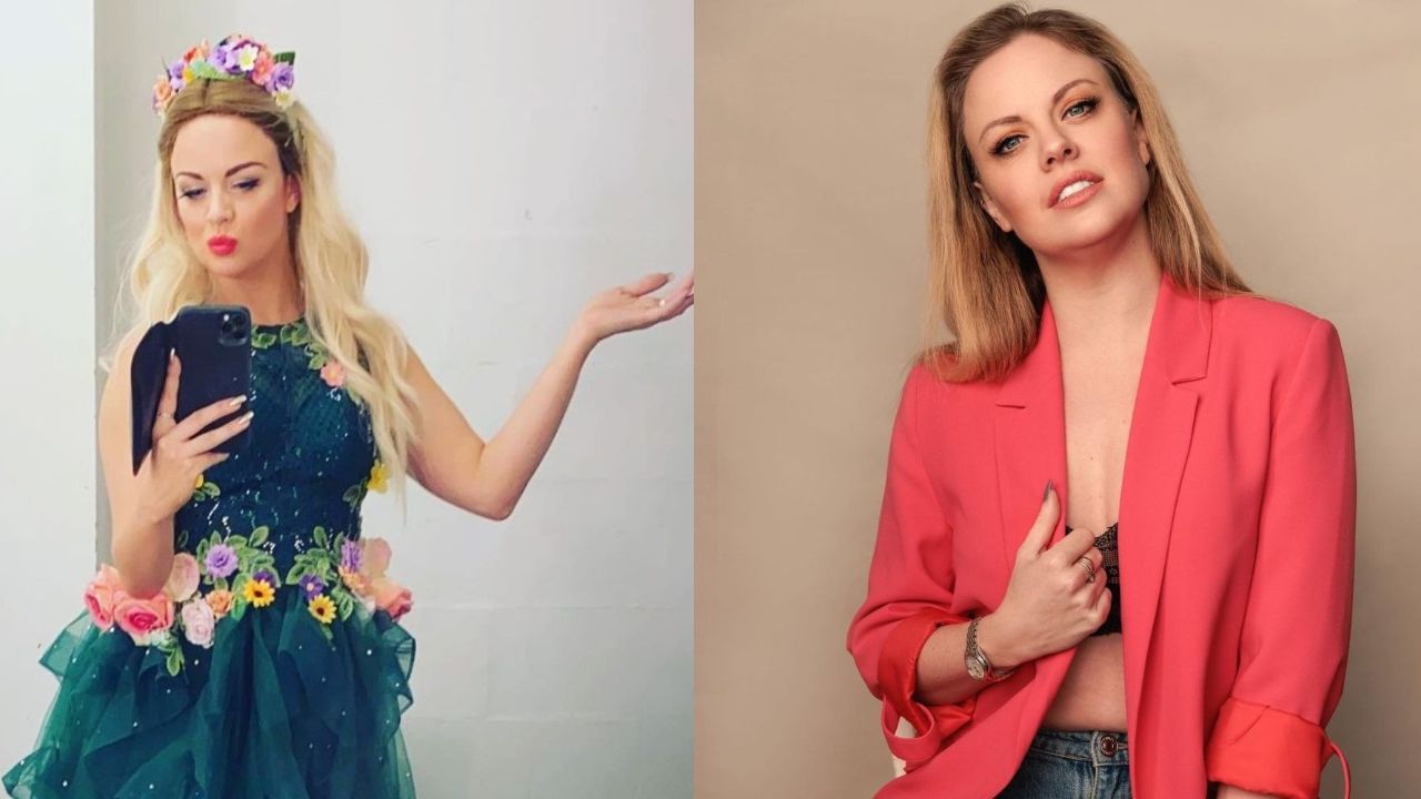 Joanne Clifton's weight gain before and after shows minor changes in her body. 