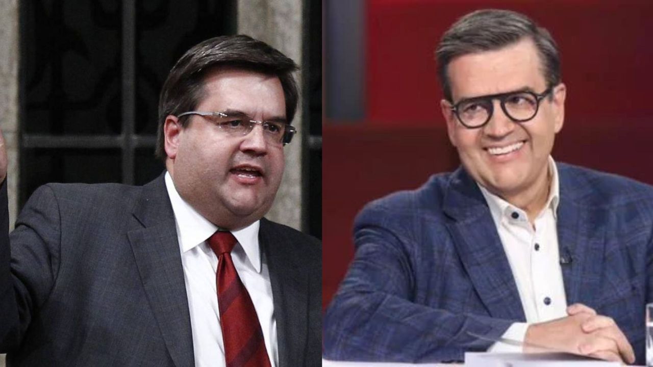 Denis Coderre's before and after weight loss.