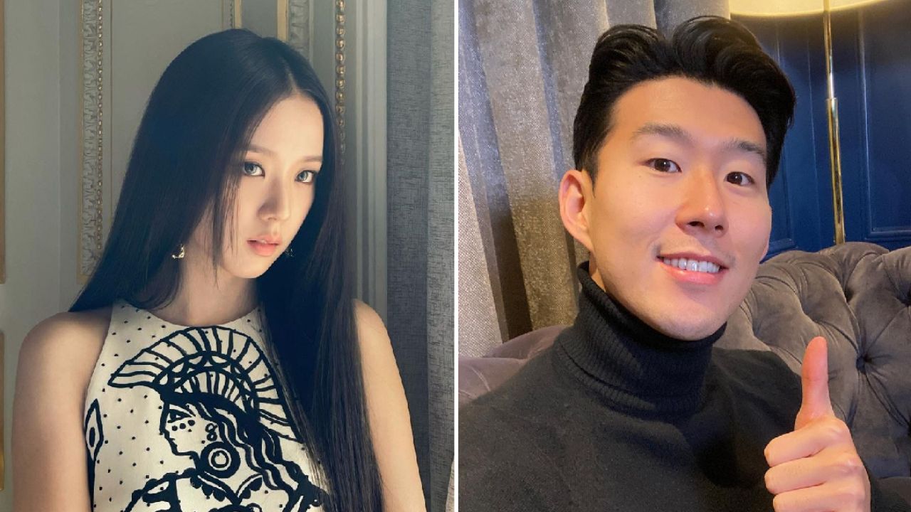 Jisoo has been rumored to be dating Son Heung Min.
