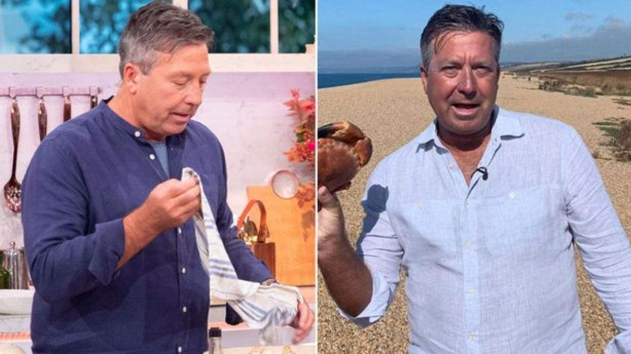 John Torode before and after weight loss.
