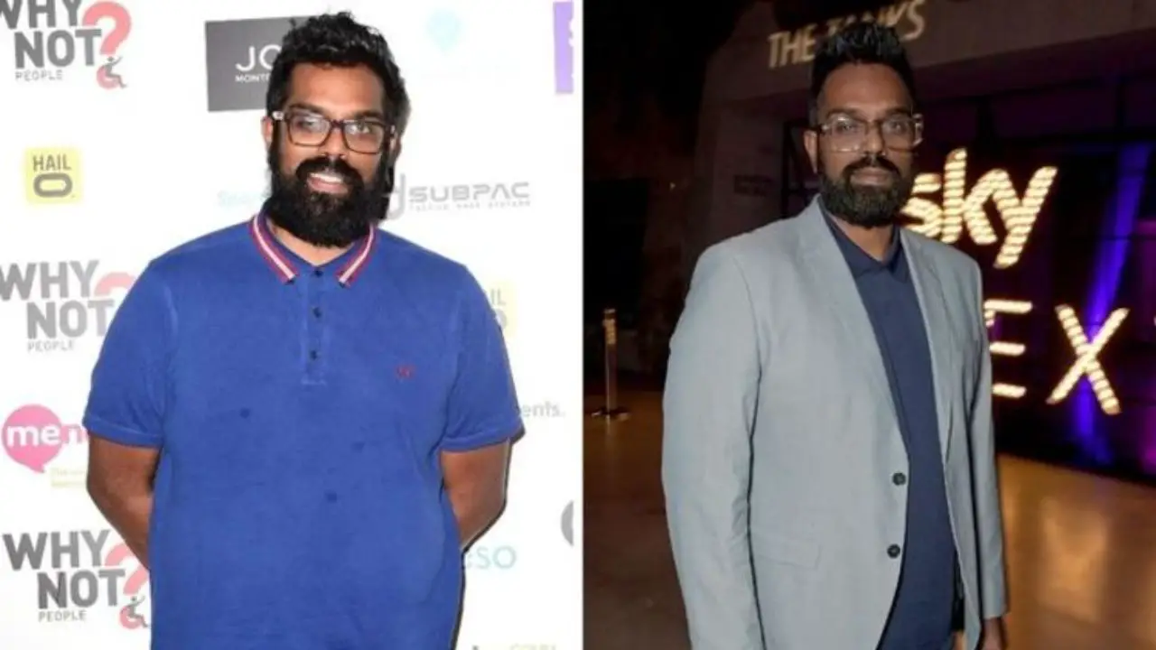 Romesh Ranganathan's weight loss before and after.