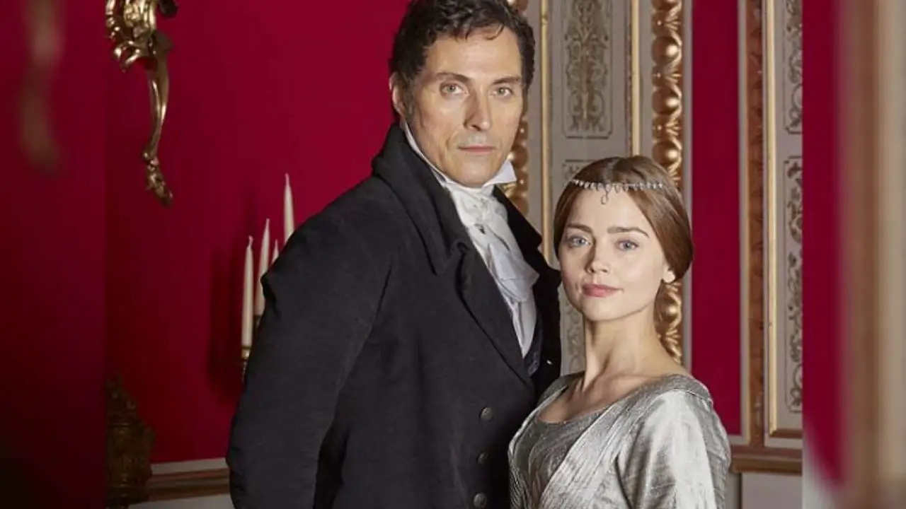 Rufus Sewell with his first wife Yasmin Abdallah.