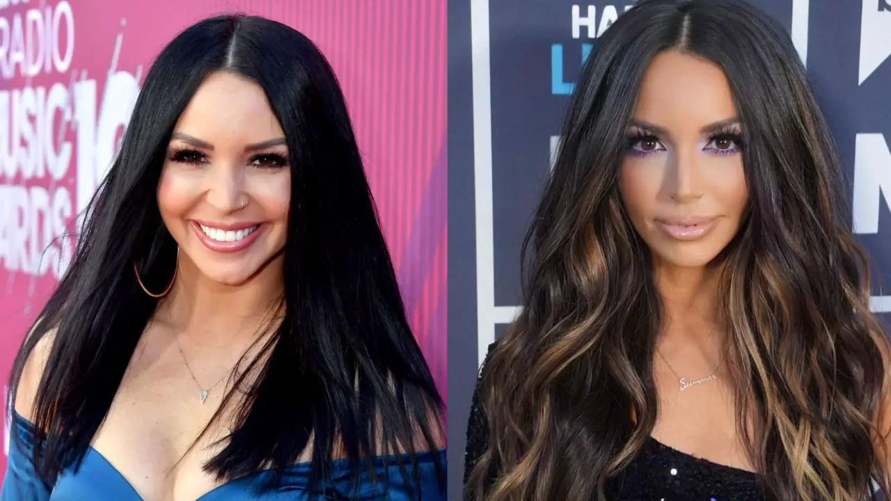Scheana Shay's nose job before and after.