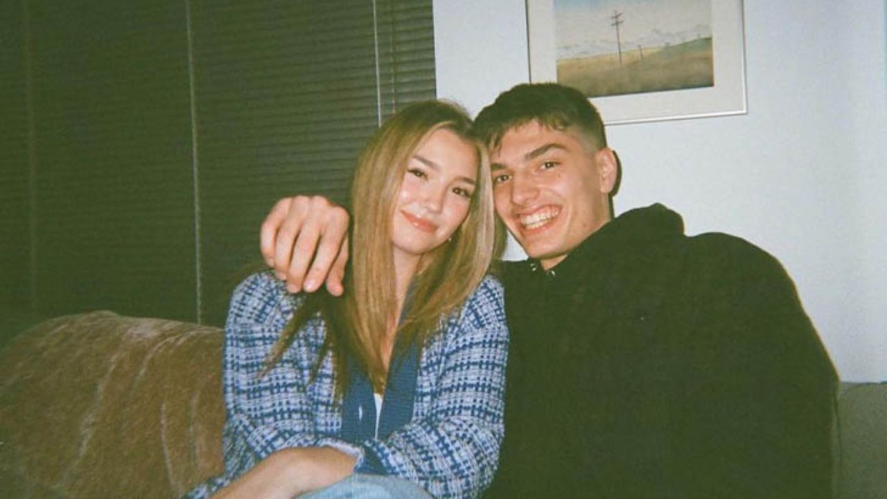 Ali Skovbye and her boyfriend, Filip Bozalo.