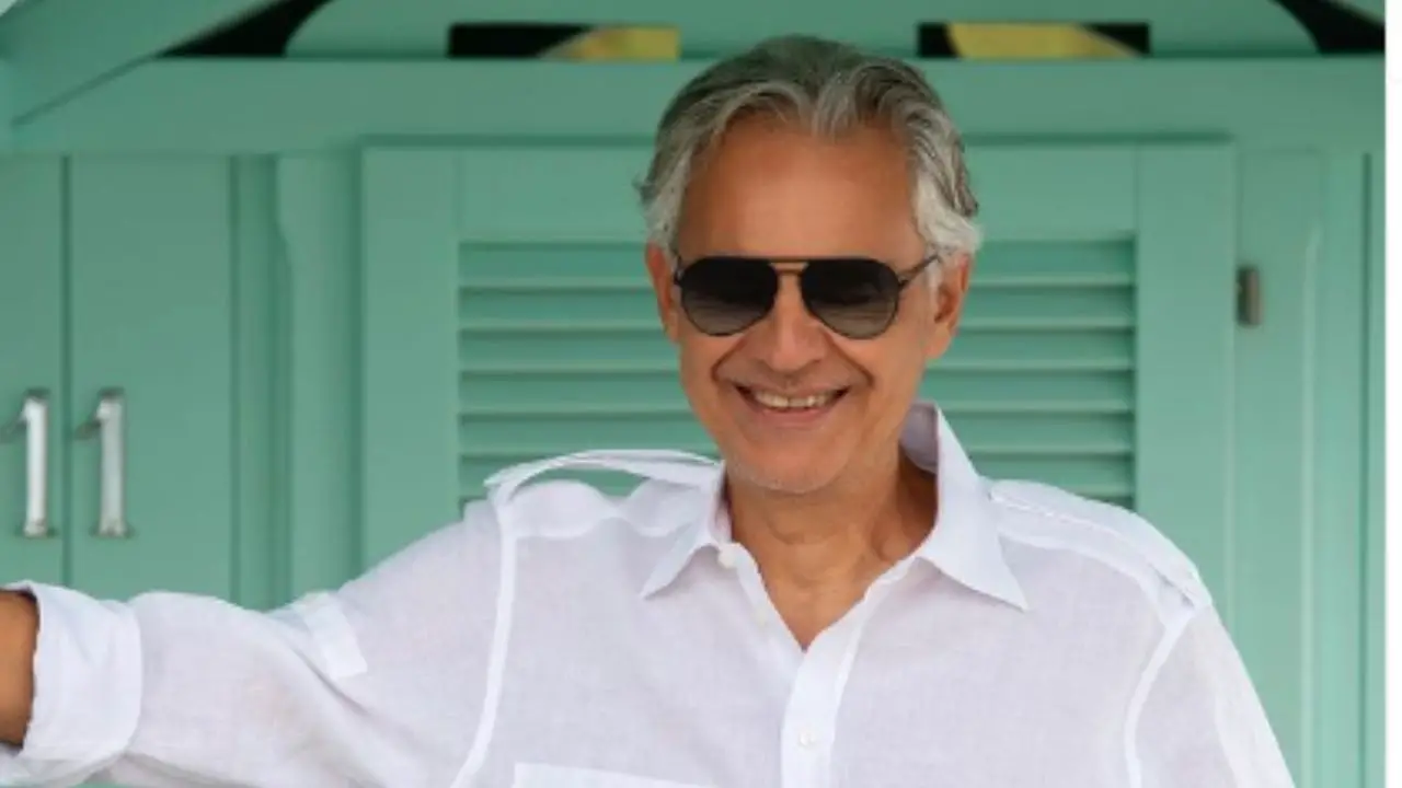 Andrea Bocelli looks skinny due to weight loss, but his condition is still good.