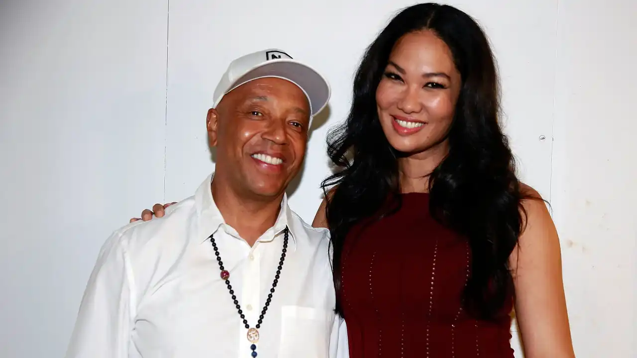 Russell Simmons with his ex-wife, Kimora Lee Simmons. celebsindepth.com