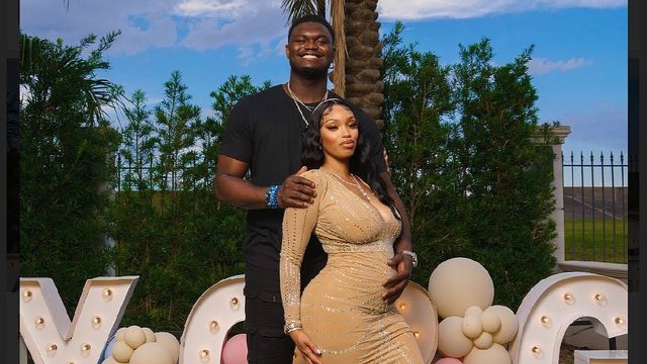 Zion Williamson is expecting a baby with his girlfriend, Akheema. celebsindepth.com