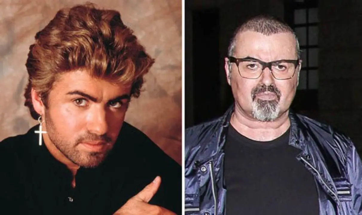 George Michael's before and after plastic surgery. celebsindepth.com