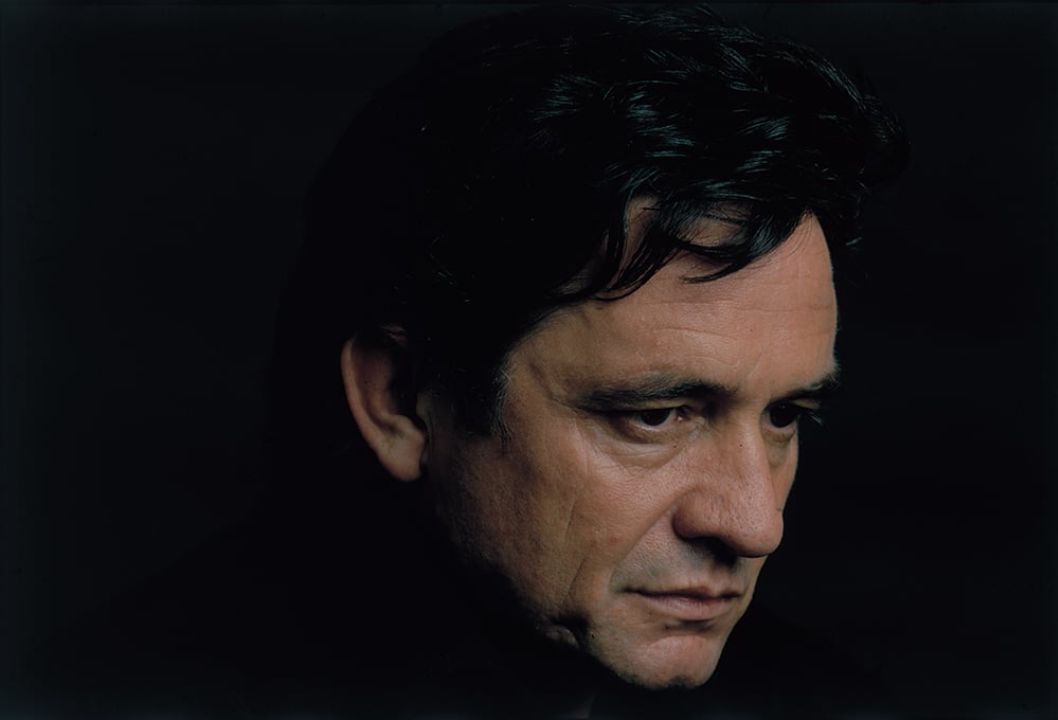 A picture of Johnny Cash's scar on his chin. celebsindepth.com