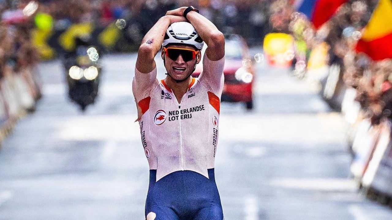 Mathieu van der Poel won the 2023 UCI World Road Race Championships in Glasgow, Scotland. celebsindepth.com