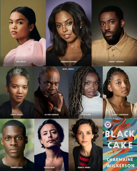 These are the cast members of Black Cake. celebsindepth.com