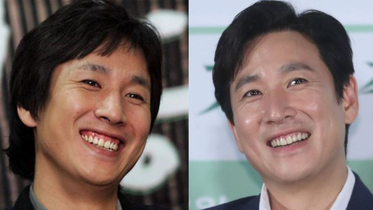 Lee Sun-kyun's before and after teeth. celebsindepth.com
