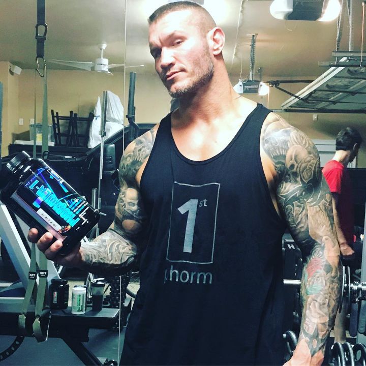 Randy Orton hasn't been seen showing his teeth in recent years. celebsindepth.com