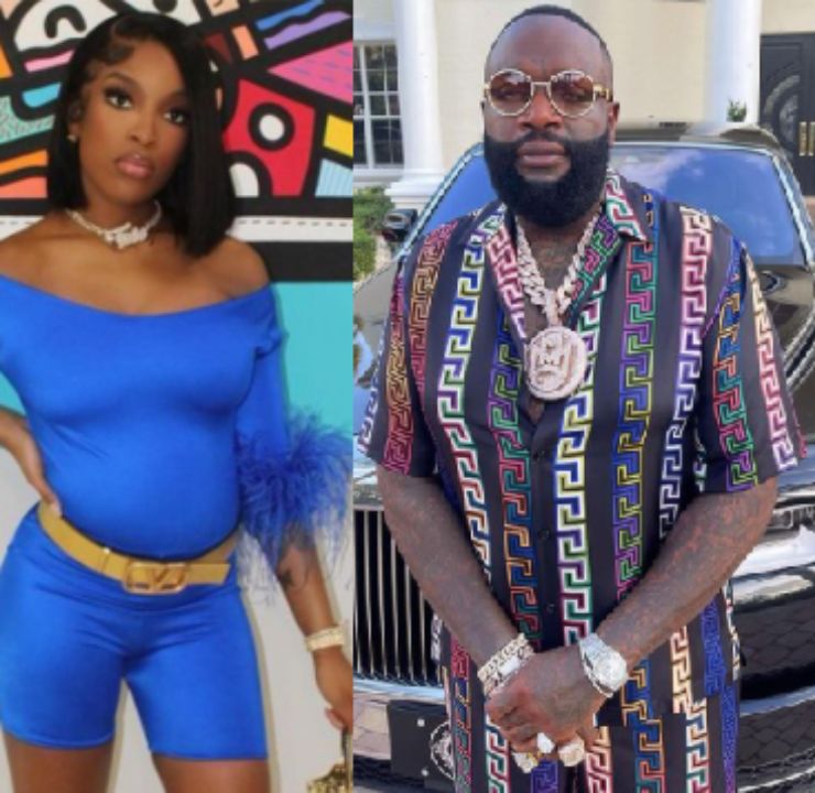 Toie Roberts' daughter, Rick Ross, was pregnant at the age of 17. celebsindepth.com