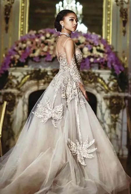 Juliet Gordy was invited to the Le Bal Debutante ball in France.