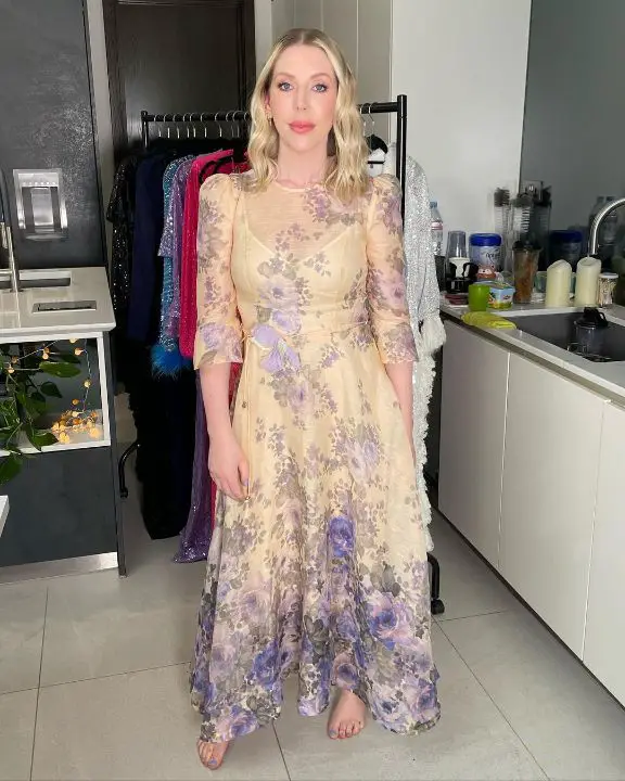 Katherine Ryan's weight loss resulted in her losing around 12 kg in just 2 months. celebsindepth.com 