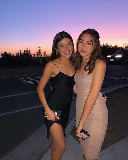 Ellie Zeiler with one of her friends.