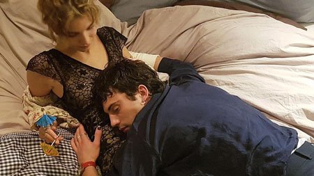 Aaron Altaras is in a relationship with his girlfriend Eliza Lawrence.