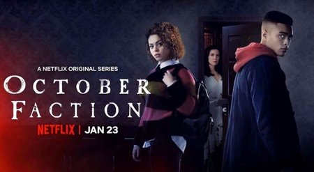 Aurora Burghart star as Viv Allen in the Netflix series October Faction.