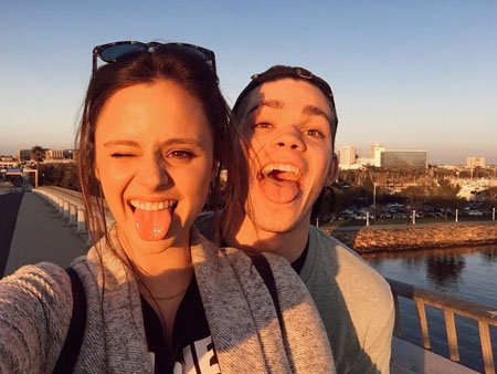 Daniel Diemer is in a relationship with his girlfriend Larissa Dias.